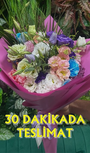 30 dakikada teslimat karasu buket